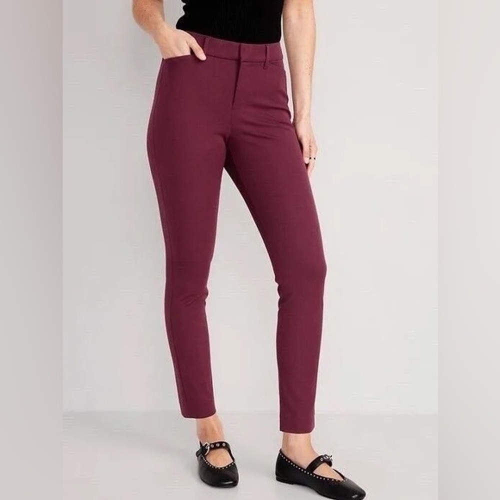 Burgundy Pants